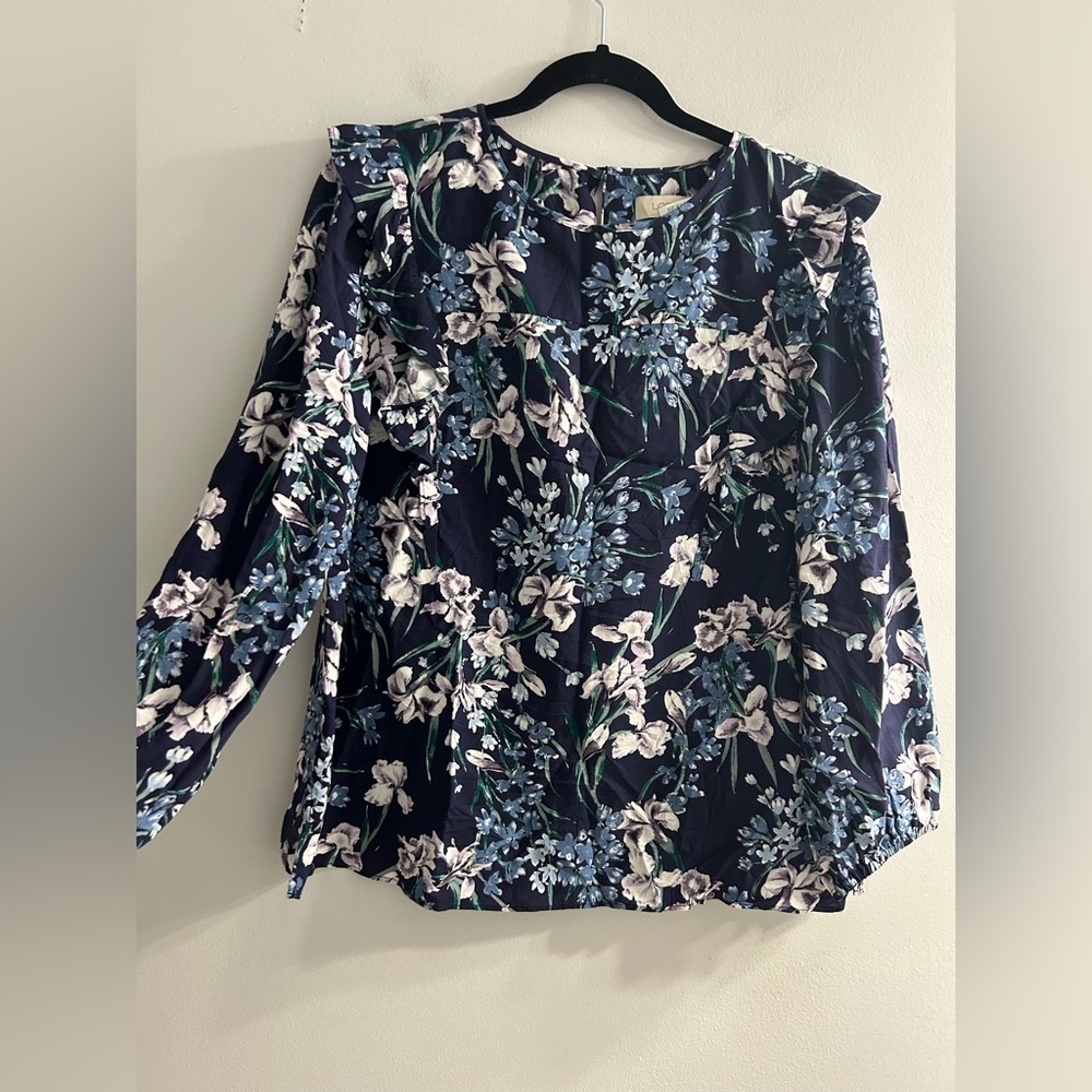 NWT loft floral blouse